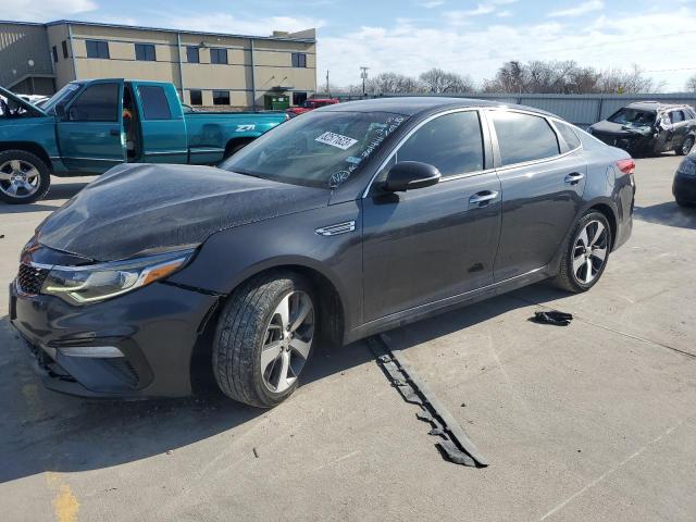 5XXGT4L30KG324909 - 2019 KIA OPTIMA LX CHARCOAL photo 1