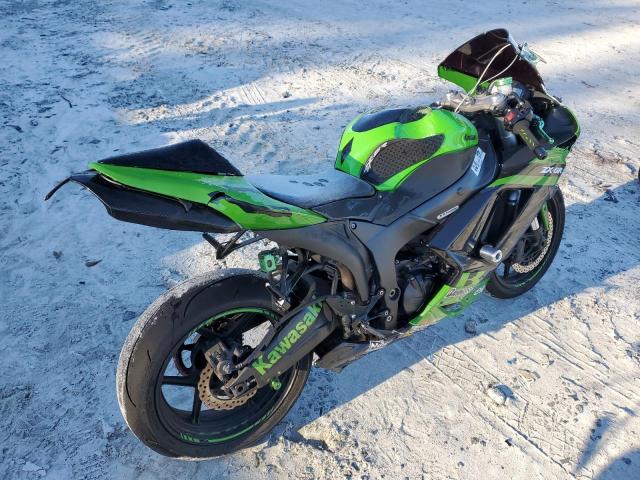 JKAZX4P127A022900 - 2007 KAWASAKI ZX600 P GREEN photo 4