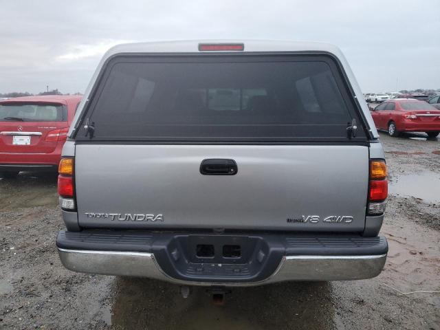 5TBBT44103S332735 - 2003 TOYOTA TUNDRA ACCESS CAB SR5 SILVER photo 6