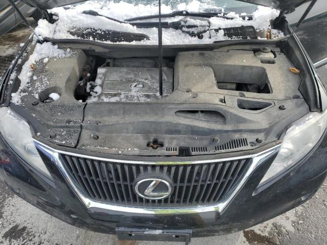 2T2BK1BA8AC067592 - 2010 LEXUS RX 350 BLACK photo 11