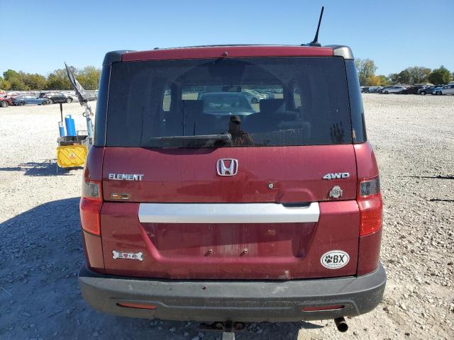 5J6YH2H79BL005167 - 2011 HONDA ELEMENT EX Bordo foto 6