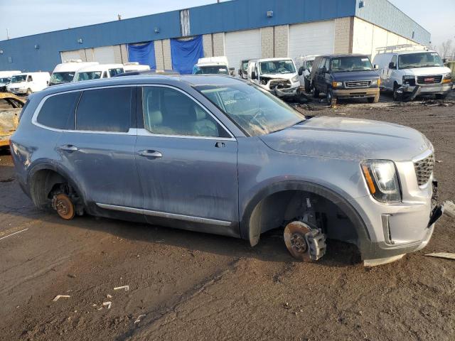 5XYP34HC8NG212187 - 2022 KIA TELLURIDE EX GRAY photo 4