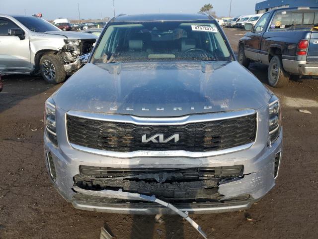 5XYP34HC8NG212187 - 2022 KIA TELLURIDE EX GRAY photo 5