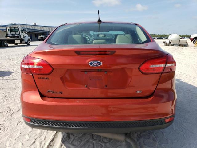 1FADP3F26JL252980 - 2018 FORD FOCUS SE RED photo 6