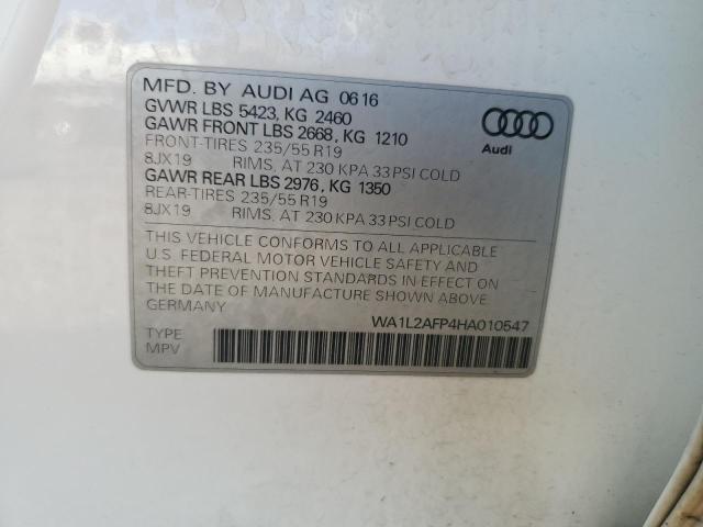 WA1L2AFP4HA010547 - 2017 AUDI Q5 PREMIUM PLUS WHITE photo 14