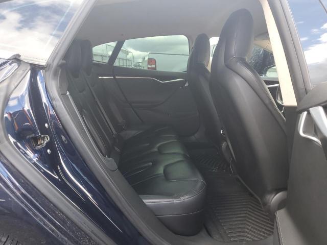 5YJSA1H19EFP60526 - 2014 TESLA MODEL S ლურჯი ფოტო 10
