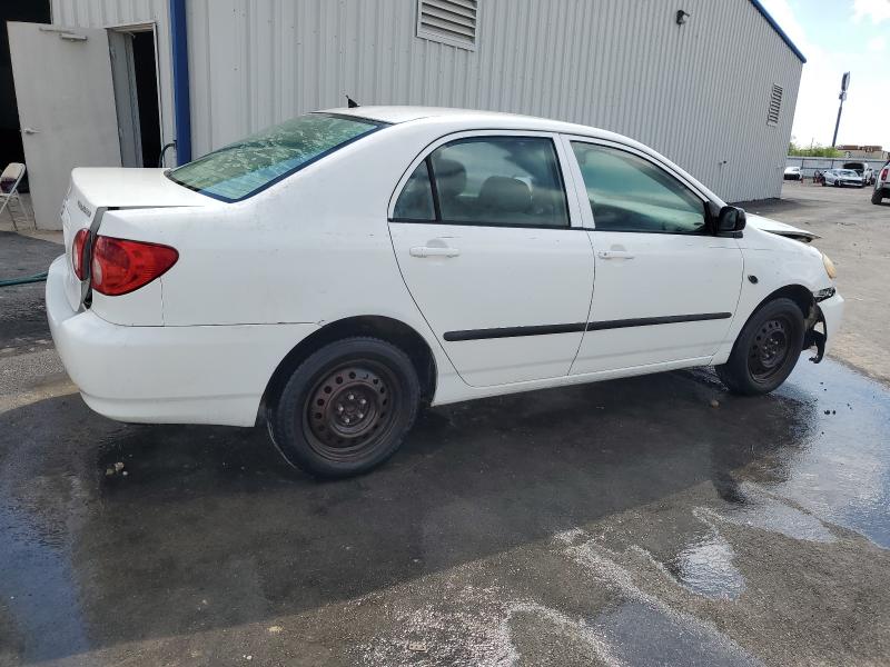 1NXBR32EX5Z512059 - 2005 TOYOTA COROLLA CE WHITE photo 3