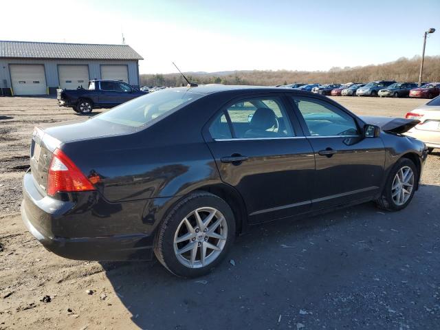 3FAHP0JG9BR320811 - 2011 FORD FUSION SEL BLACK photo 3