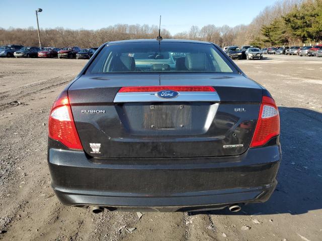 3FAHP0JG9BR320811 - 2011 FORD FUSION SEL BLACK photo 6