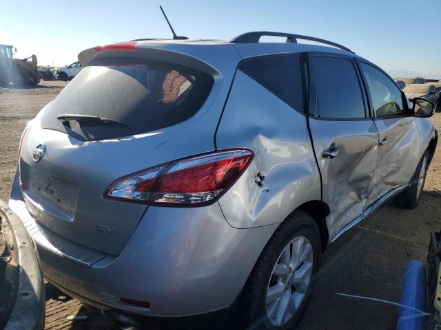 JN8AZ1MU8CW118381 - 2012 NISSAN MURANO S SILVER photo 3