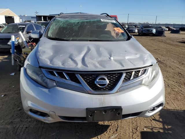 JN8AZ1MU8CW118381 - 2012 NISSAN MURANO S SILVER photo 5