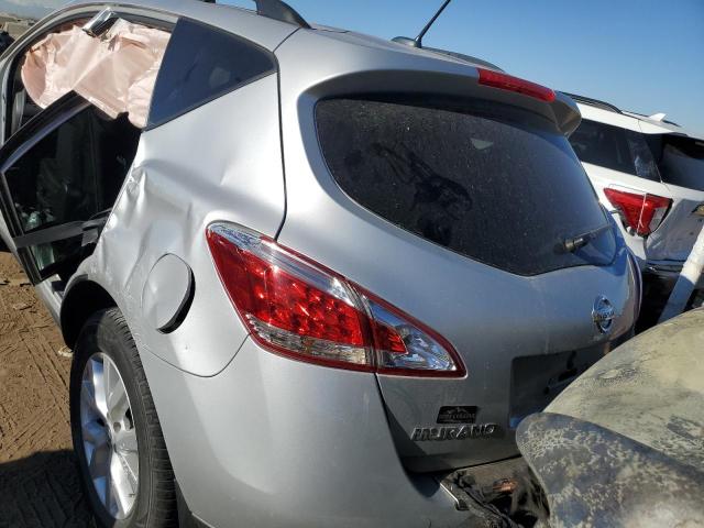 JN8AZ1MU8CW118381 - 2012 NISSAN MURANO S SILVER photo 6