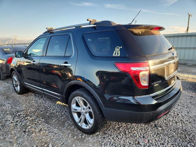 1FM5K8F87FGB42207 - 2015 FORD EXPLORER LIMITED Սև լուսանկար 2