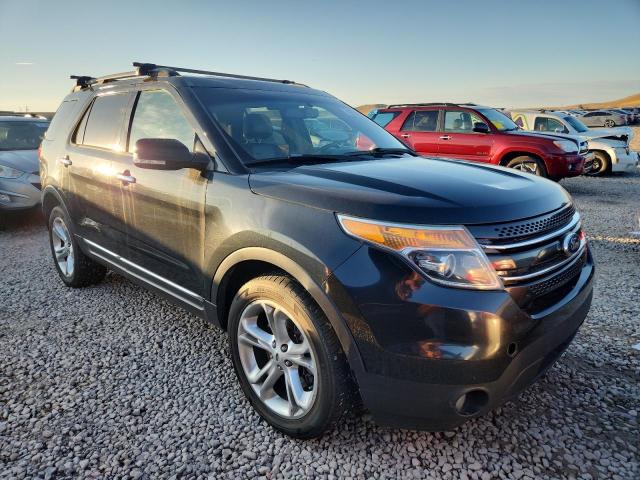 1FM5K8F87FGB42207 - 2015 FORD EXPLORER LIMITED Սև լուսանկար 4