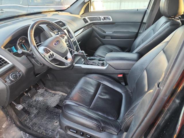 1FM5K8F87FGB42207 - 2015 FORD EXPLORER LIMITED Սև լուսանկար 7