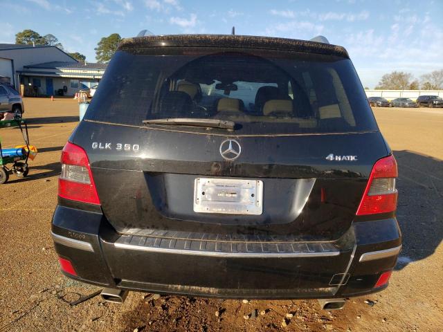 WDCGG8HB7AF319516 - 2010 MERCEDES-BENZ GLK 350 4MATIC BLACK photo 6