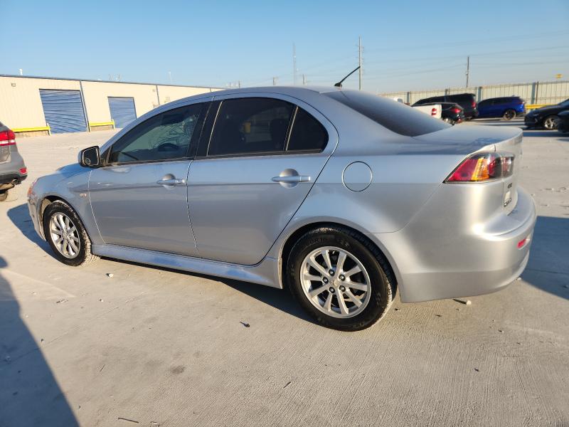 JA32U2FU0BU040821 - 2011 MITSUBISHI LANCER ES/ES SPORT SILVER photo 2