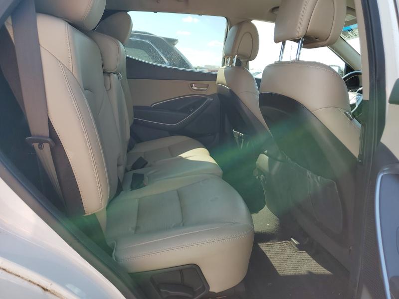 5XYZUDLA9EG196514 - 2014 HYUNDAI SANTA FE S WHITE photo 10