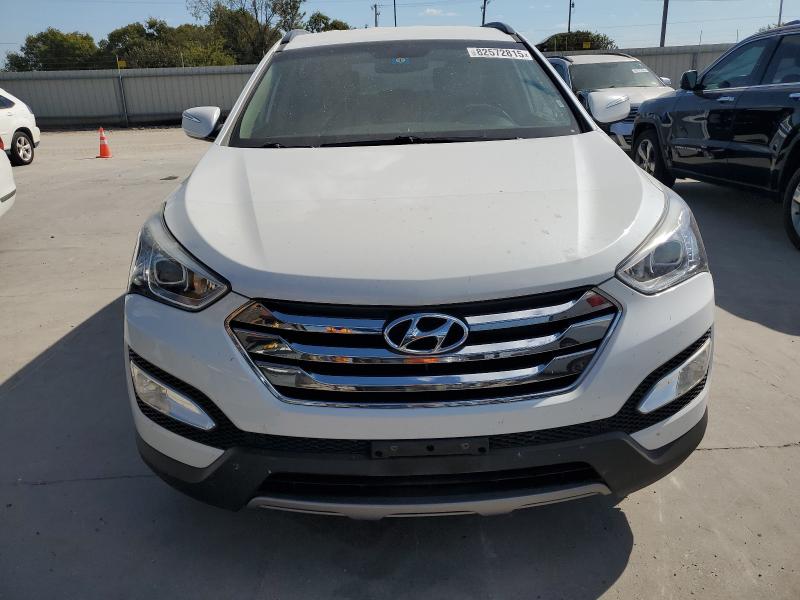 5XYZUDLA9EG196514 - 2014 HYUNDAI SANTA FE S WHITE photo 5