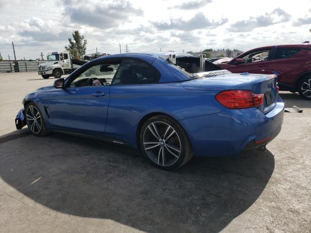 WBA3T3C51G5A41571 - 2016 BMW 435 I BLUE photo 2