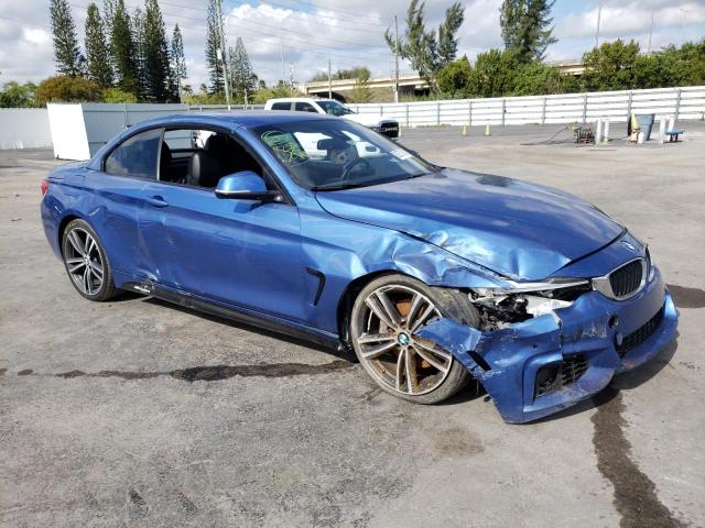 WBA3T3C51G5A41571 - 2016 BMW 435 I BLUE photo 4