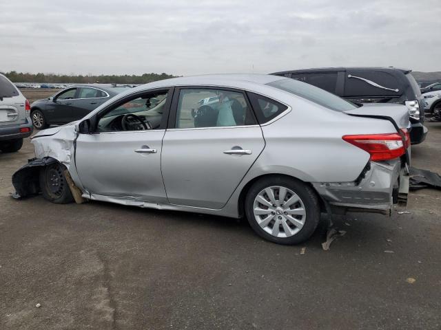 3N1AB7AP0KY438483 - 2019 NISSAN SENTRA S SILVER photo 2