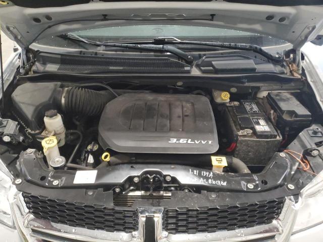 2C4RDGDG4CR292421 - 2012 DODGE GRAND CARAVAN CREW SILVER photo 12