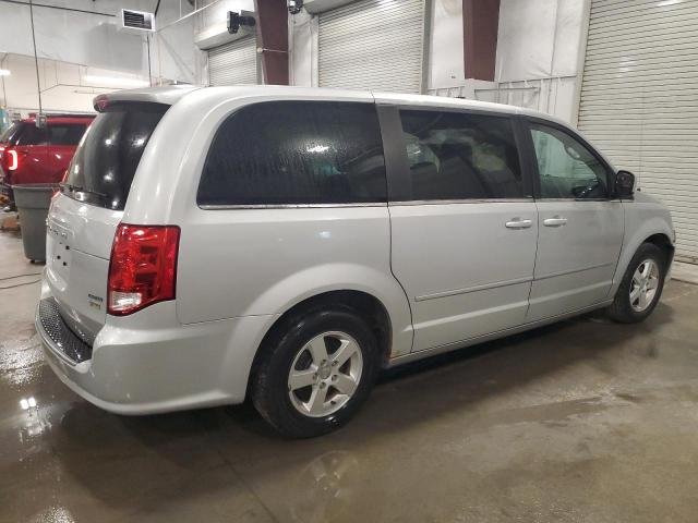 2C4RDGDG4CR292421 - 2012 DODGE GRAND CARAVAN CREW SILVER photo 3