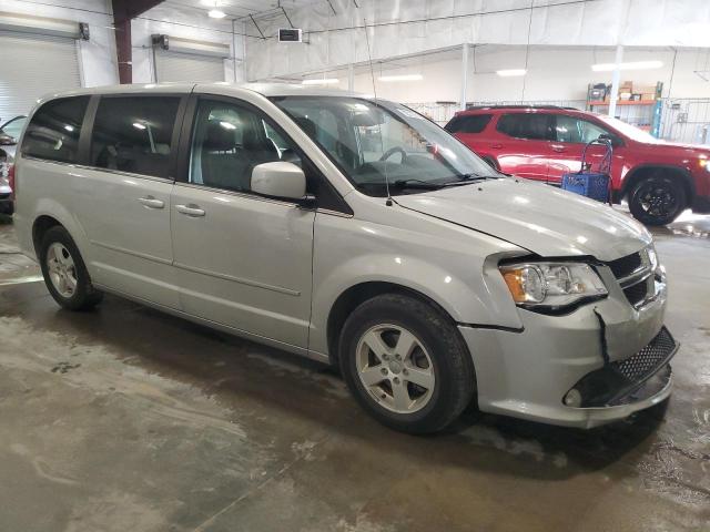 2C4RDGDG4CR292421 - 2012 DODGE GRAND CARAVAN CREW SILVER photo 4