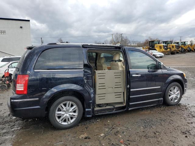 2A4RR6DX9AR255240 - 2010 CHRYSLER TOWN & COU LIMITED BLACK photo 3