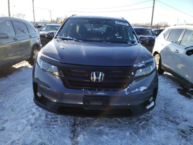 5FNYF6H20MB033839 - 2021 HONDA PILOT SE GRAY photo 5