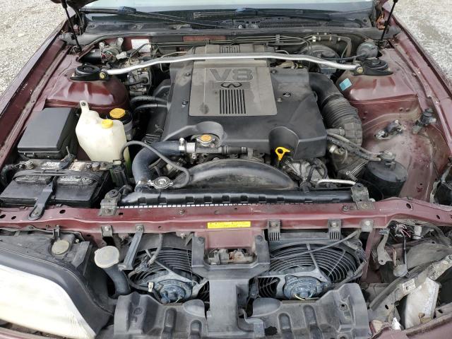 JNKBY31D3VM002182 - 1997 INFINITI Q45 BASE ბურგუნდია ფოტო 11