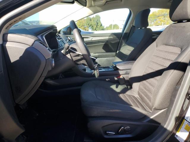 3FA6P0LU0KR196857 - 2019 FORD FUSION SE BLACK photo 7