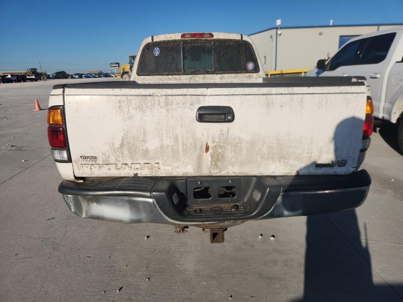 5TBRT34193S375866 - 2003 TOYOTA TUNDRA ACCESS CAB SR5 WHITE photo 6