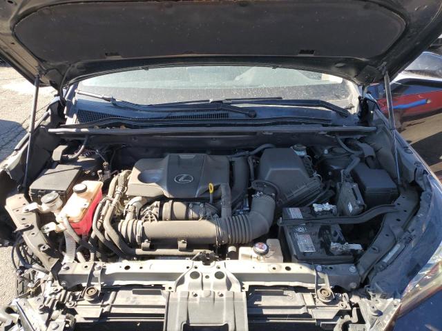 JTJDARDZ1M2255680 - 2021 LEXUS NX 300 BASE Чорний фото 12