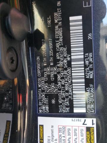 JTJDARDZ1M2255680 - 2021 LEXUS NX 300 BASE Чорний фото 13