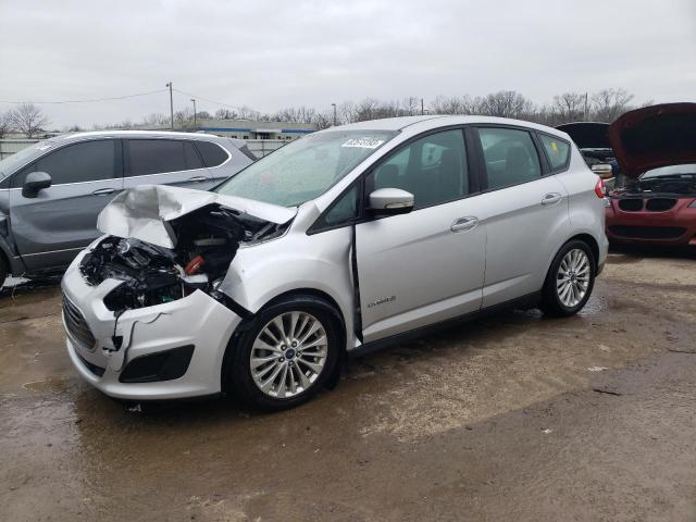 1FADP5AU5JL102394 - 2018 FORD C-MAX SE SILVER photo 1