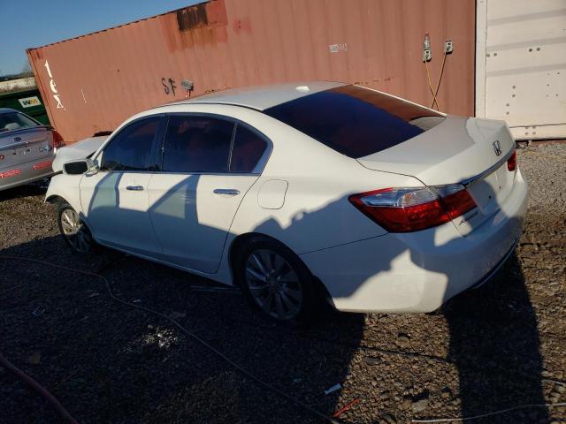 1HGCR3F8XDA022784 - 2013 HONDA ACCORD EXL WHITE photo 2