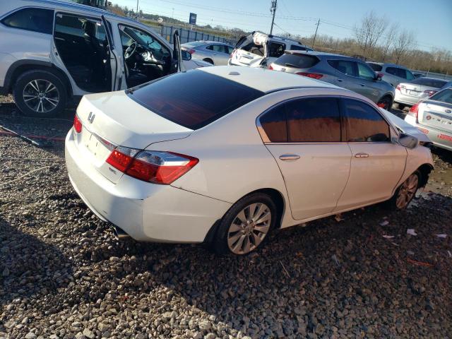 1HGCR3F8XDA022784 - 2013 HONDA ACCORD EXL WHITE photo 3