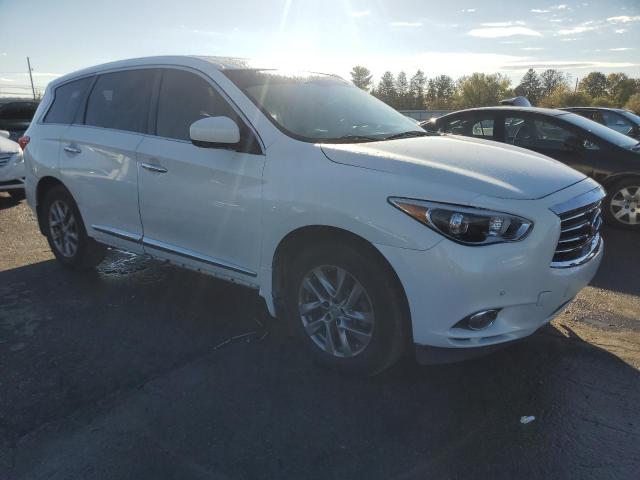 5N1AL0MM7EC515166 - 2014 INFINITI QX60 WHITE photo 4