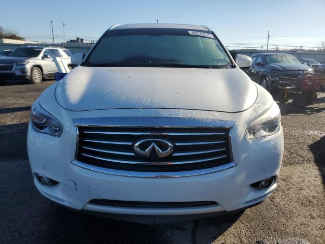 5N1AL0MM7EC515166 - 2014 INFINITI QX60 WHITE photo 5