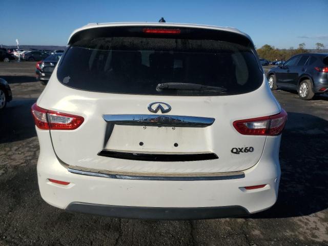 5N1AL0MM7EC515166 - 2014 INFINITI QX60 WHITE photo 6