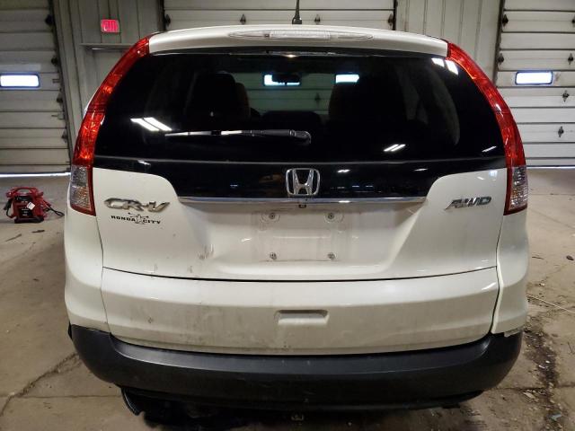 5J6RM4H59EL076979 - 2014 HONDA CR-V EX WHITE photo 6