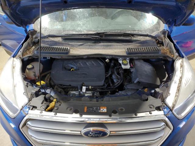 1FMCU9GD2HUB93878 - 2017 FORD ESCAPE SE 蓝色 照片 12