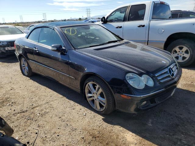 WDBTK56F17T080531 - 2007 MERCEDES-BENZ CLK 350 BLUE photo 4