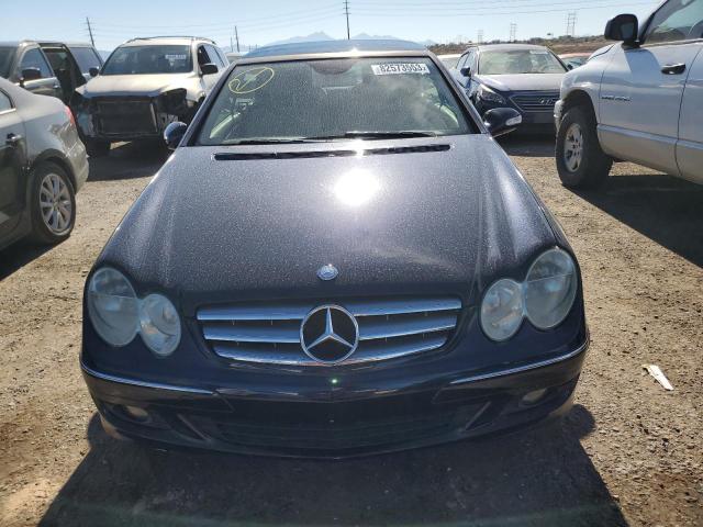 WDBTK56F17T080531 - 2007 MERCEDES-BENZ CLK 350 BLUE photo 5