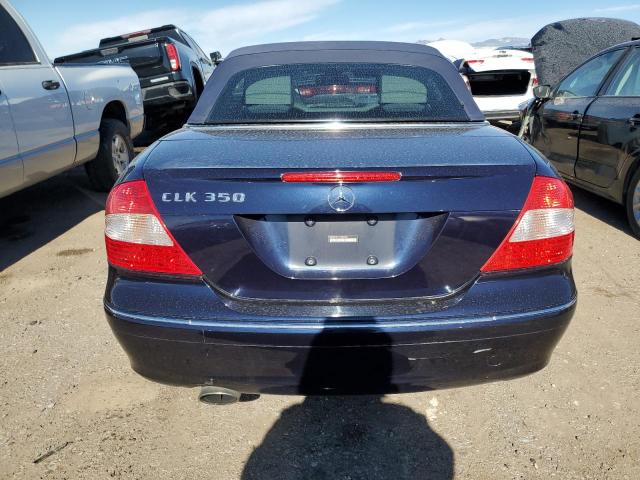 WDBTK56F17T080531 - 2007 MERCEDES-BENZ CLK 350 BLUE photo 6