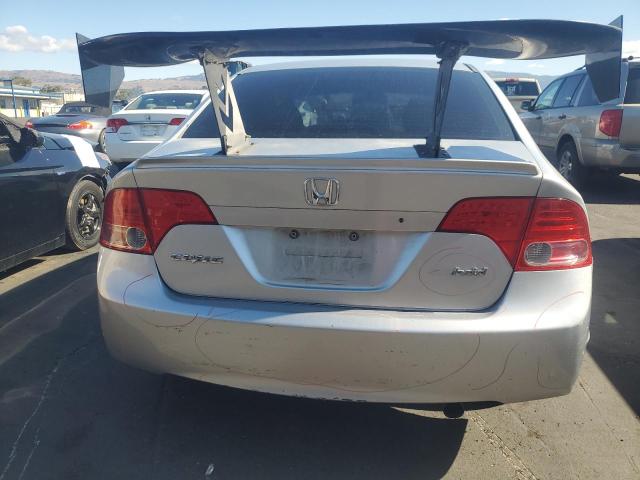 1HGFA16808L097741 - 2008 HONDA CIVIC EX SILVER photo 6