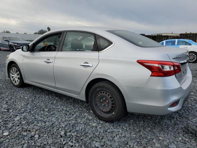 3N1AB7AP8JY331406 - 2018 NISSAN SENTRA S SILVER photo 2