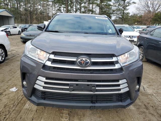 5TDJZRFH9HS468510 - 2017 TOYOTA HIGHLANDER SE GRAY photo 5